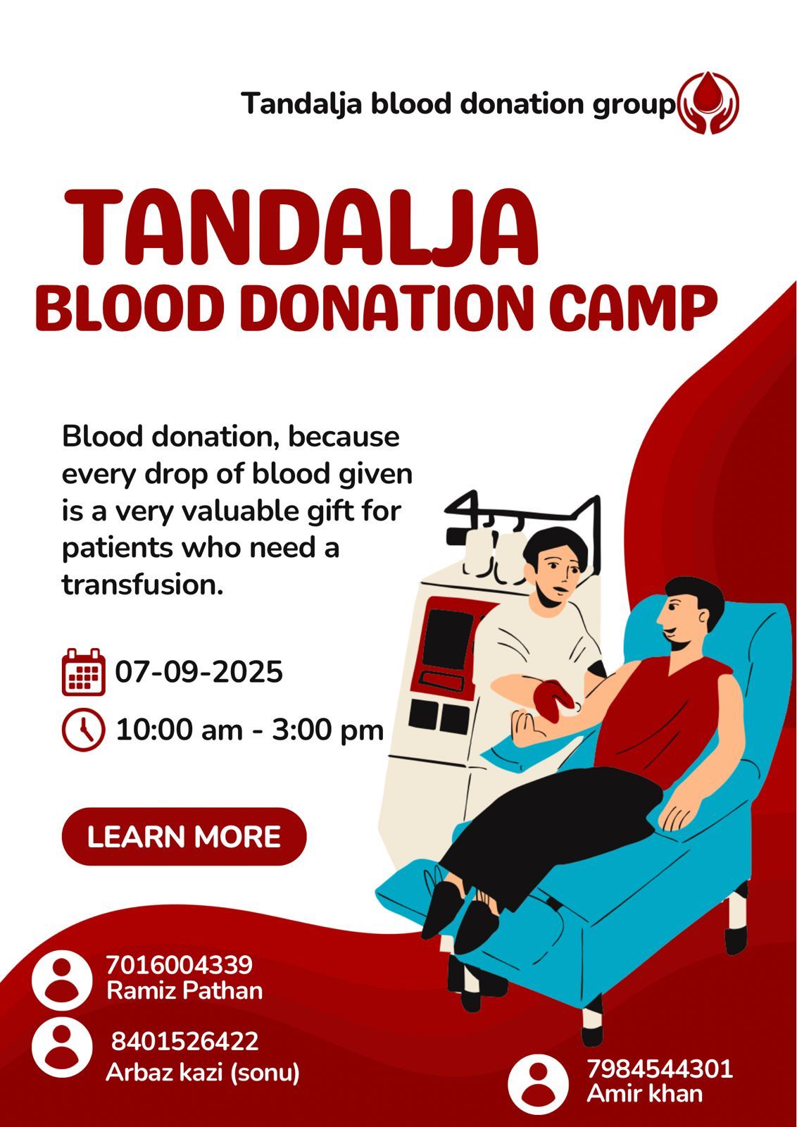 Blood donation Tandalja